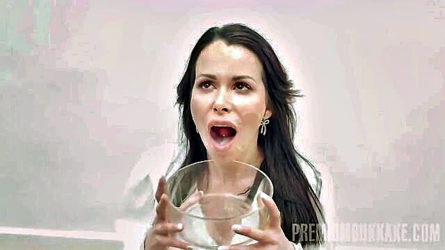 Jessy Jey - premiumbukkake jessy jey consumes 108 massive oral servings of semen Premium Bukkake