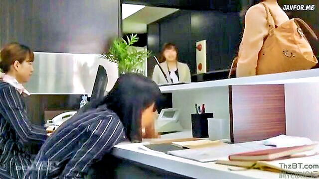 babe, blowjob, school - asian student gives blowjobs to multiple guys in school