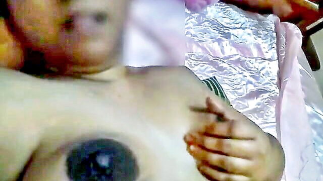 malaysian, asian, fingering - asian mature woman with big rack gets her nipples played with