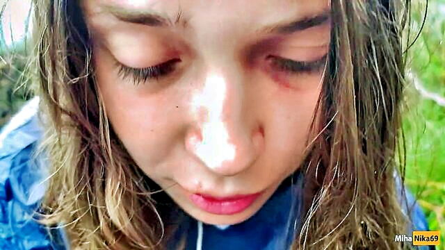 MihaNika69 - american amateur masturbates in public