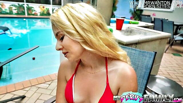 Aria Banks - petite stepdaughter discovers big dick and indulges in step fantasy My Pervy Family