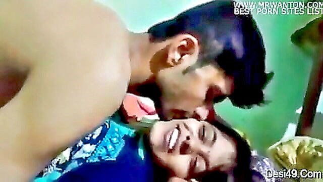 indian, hardcore, deepthroat - indian village girls homemade video with her boyfriend