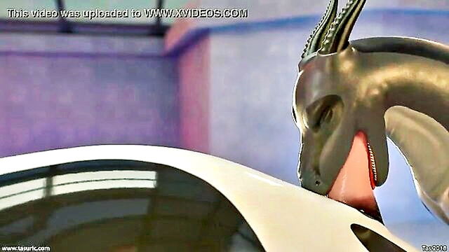 first in a series of sexy orca themed cartoons with male characters and blowjob action : evil