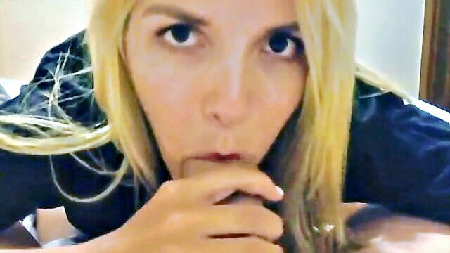 sex, girls, blowjob - sis chooses to fulfill bros wish for a night of passion with a blowjob