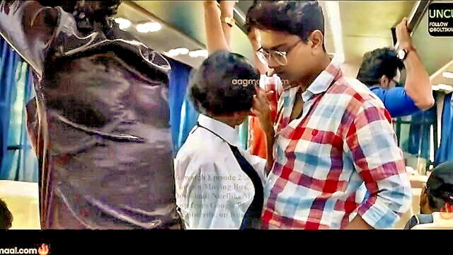 desi bus ride turns into steamy orgy : XES