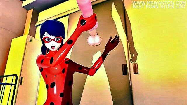 3d hentai, cartoon, hentai - amazings ladybug themed 3d hentai animation