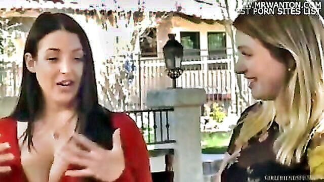 Angela White, Giselle Palmer, Angela, Giselle - italian lesbians angela white and giselle palmer in steamy lesbian encounter Angel