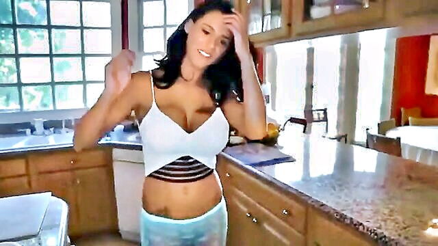Peta Jensen - curious brunette sneaks into neighbors house for a steamy encounter