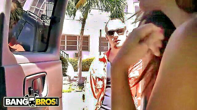 Remy Lacroix - amateur bbw gets naughty on a miami bus in a parody Bang Bus