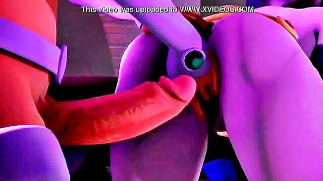 teen, cartoon, hentai - starfire and ravens playful encounter in a high quality hentai video