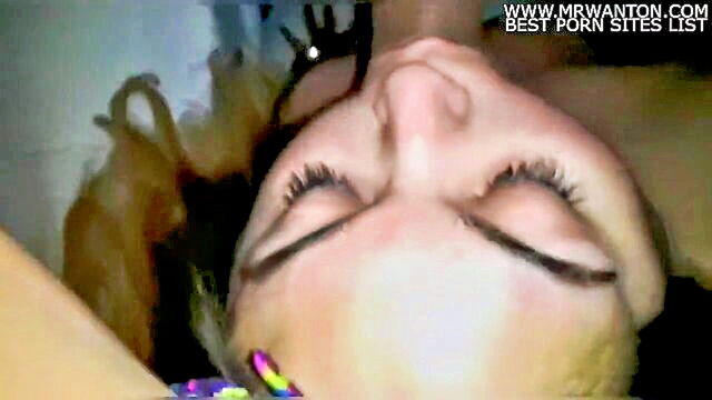 amateur, blowjob, cumshot - brunette amateur gives pov blowjob and facial