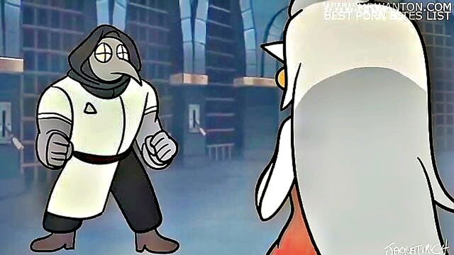 eda from the owl house gets fucked by warden wrath : Jaguatiric4