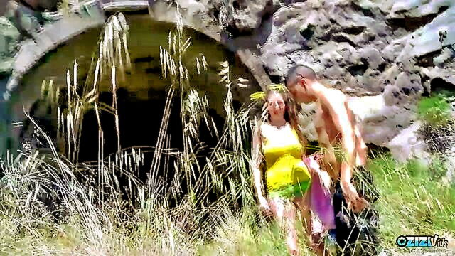 xxxbp video   cute brunette fucked on beach