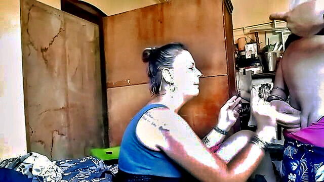 Horny Smoking Milf Blowjob XXX Video : Cumslut263