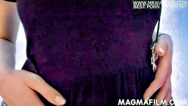 Milka Manson - brunette european ladies exploring alternative pleasures and toys MagmaFilm
