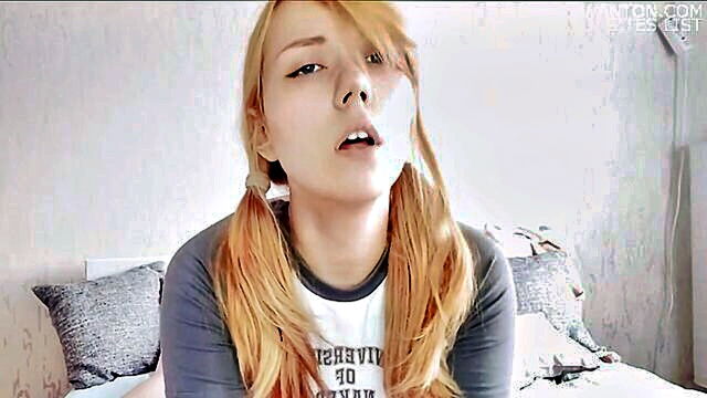 babe, anal, step fantasy - sweet and petite 18 year old stepsis sucks cock and gives sloppy blowjob