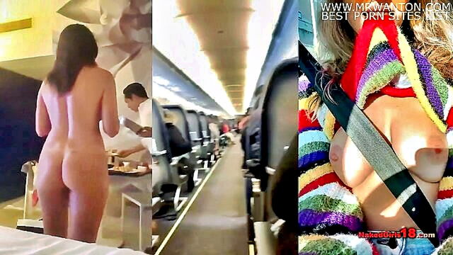 public, public-nudity, car - young e girls undressing and posing in a public car