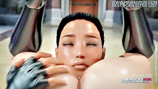 musemum lesbian threesome with hd futa animation : Futanari