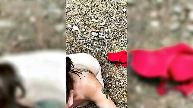 american, blowjob, amateur - forbidden romping cheating with a married man in the woods