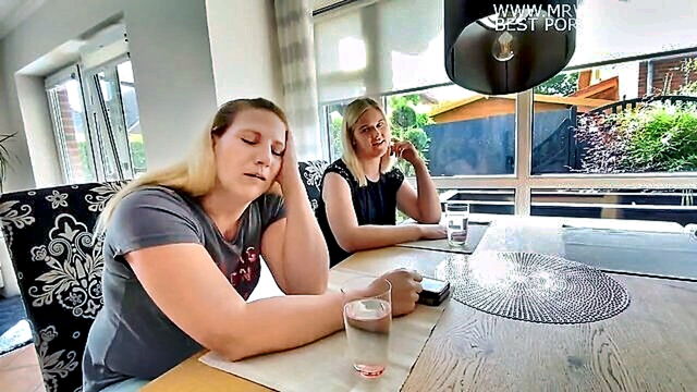 Milena, Steffi - milena enjoys a sweet threesome before shopping and creampie in her pussy with friends Big 7