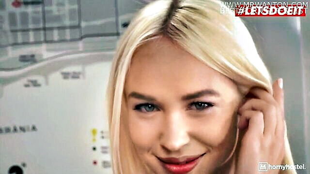 Tommy Cabrio - russian teen cheats with a horny hostel receptionist in front of her boyfriend Horny Hostel