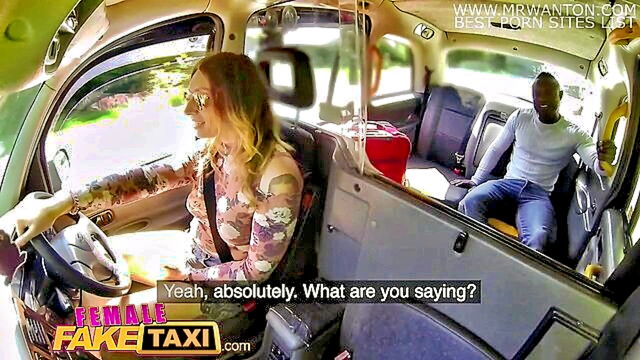 Ava Austen, Ava - ava austen a horny girl in public taxi gets thrilled by a thick black cock Female Fake Taxi