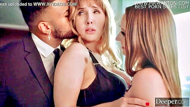 Lena Paul, Lena - laney and troys fervent threesome with lena paul Deeper.com