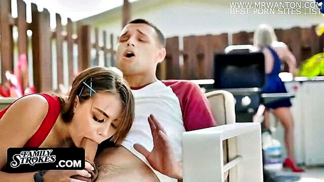 Selena Love - selenas 18 year old stepbrother indulges in steamy hardcore session withcfnm and reverse cowgirl positions Family Strokes