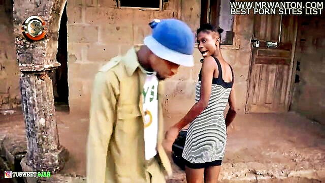 after a long wait the village girl with a tight pussy gets finally fucked by the corper in nigerian public doggystyle cowgirl and blowjob : Sweetporn9jaa