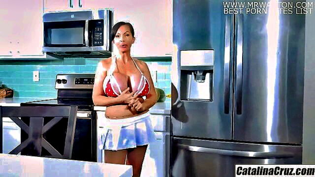 Catalina Cruz, Catalina - neighborhood seduction turns to titty fuck with catalina cruz Catalina Cruz