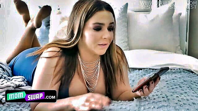 Kiki Daire, Natasha Nice - big busted mature ladies kiki daire and natasha nice indulge in intimate group sex session with stepsons leading to explosive orgasms Mom Swap