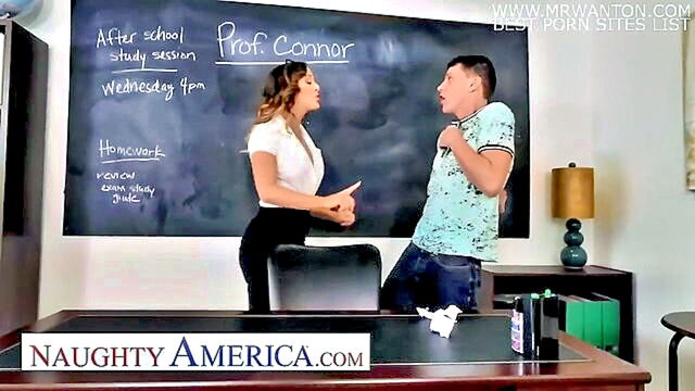 Cherie Deville - professors seduction leads to classroom encounter with busty student Kink