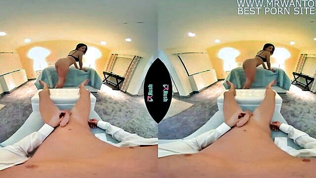 Abella Danger, Seth Gamble - abella dangers 180° virtual reality sex experience with cowgirl and reverse cowgirl VRHush
