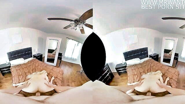 Sophia Lux - busty blonde sophia lux experiences virtual vaginal sex in sorority house VRHush