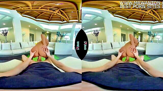 Alex D, Christiana Cinn - virtual reality experience with christiana cinn yoga instructor turned lover in pornographic video VRHush