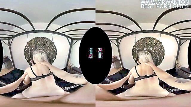 Mike Mancini - kay carter blonde bombshell explores various sexual positions in vrhush video VRHush