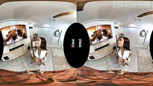 Avery Black, Mike Mancini - asian beauty avery black enjoys passionate encounter with her handyman in immersive 180° vr VRHush