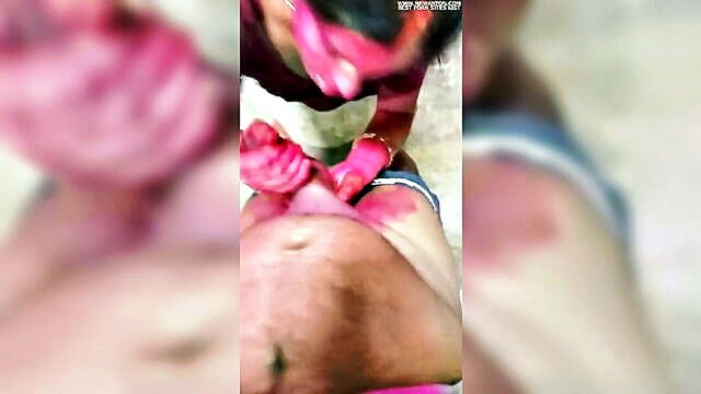 Meri - on holi i got my mother to suck my penis while keeping it low
