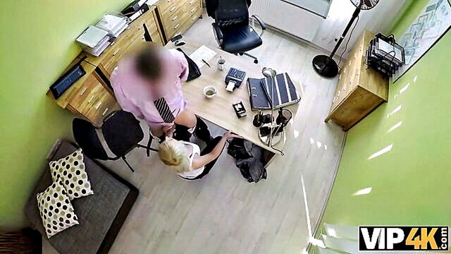 european couple enjoys sensual office pleasure in hd : VIP 4K