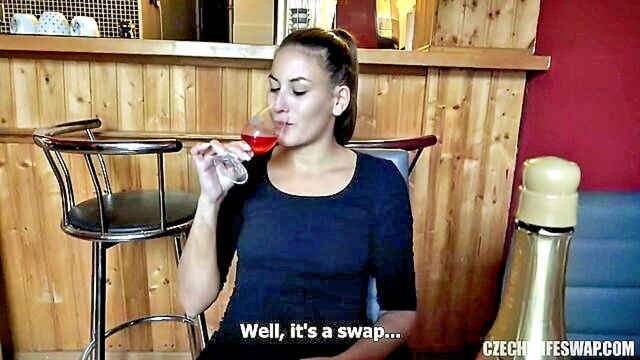 this czech wife and her husband indulge in a steamy sex party with another couple featuring 69 positioning anal play oral pleasures cumshots and more : Czech Wife Swap