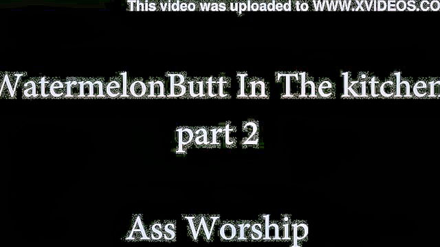 ass, butt, booty - watermelonbutt from brazilianbigbuttscom gets her big fat ass pounded hard