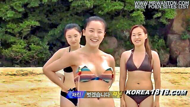 hd porn, asian milf, porn movie - first installment of horny korean island babes in free asian porn