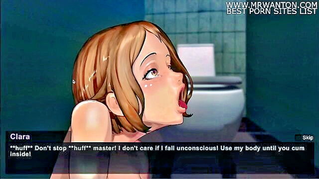 steamy encounter milf janitor enjoys bathroom tryst in taffy tales series : Ultima