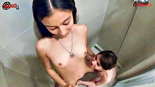 dollscult - Threesome Sex & Creampie Shower Stepsister Girlfriend XXXBP Video