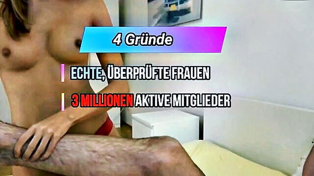 big butt, amateur, german - small breasted german babe gets down and dirty with a well endowed partner in this steamy video