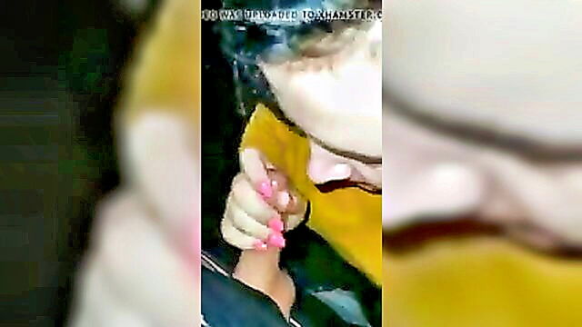 amateur, german, blowjob - outdoor german teen performs deepthroat on camera