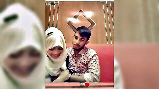 bangladeshi couple enjoys passionate and steamy smooch in restaurant : Bang