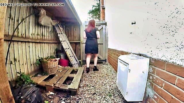 hd sex, porn movies, porn movie - uniformed ebony stunner in outdoor action