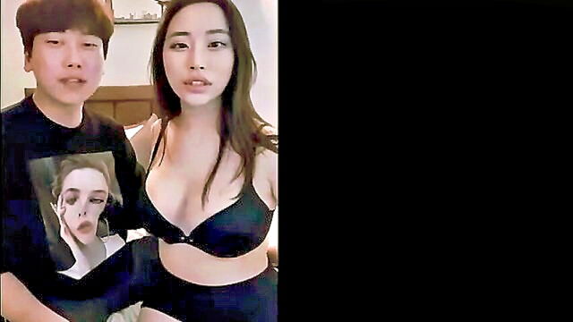 korean girl, hd porn, asian porn - asian babe enjoys intimate encounter with her loving boyfriend