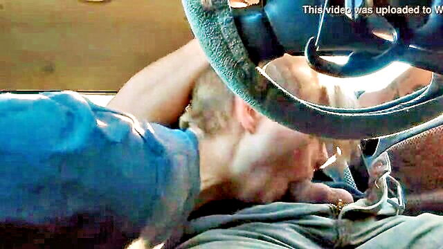 blowjob, sucking, road head - highway hooker gives an epic bj